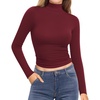 11 Long Sleeve Burgundy