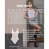 image:imageMANGOPOP Womens Tank Top Bodysuit Scoop Neck Sleeveless Body Suits Sexy UBack Backless Going Out TopsNude