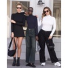 image:imageMANGOPOP Mock Turtle Neck Double Lined Long Sleeve Body Suits for Women Basic Body Suit Going Out TopsDeep Blue