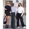 image:imageMANGOPOP Mock Turtle Neck Double Lined Long Sleeve Body Suits for Women Basic Body Suit Going Out TopsViolet
