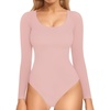 D5-long Sleeve Blushing Bride