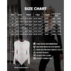 image:imageMANGOPOP Womens Long Sleeve Short Sleeve Bodysuit Sexy V Neck Body Suits Fitted Fall Going Out Tops05long Sleeve Marsala