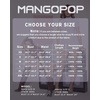 image:imageMANGOPOP Womens Turtleneck Mock Neck Shirt Double Lined Long Sleeve Short Sleeve Tops for Women Basic T Shirts Tight Tee02 Short Sleeve White