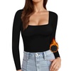 A05 Long Sleeve Black Fleece Lined