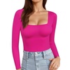 C06 Long Sleeve Rose Pink