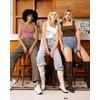 image:imageMANGOPOP Tank Top Bodysuit for Women Square Neck Sleeveless Backless Body Suits Going Out TopsMarsala