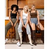 image:imageMANGOPOP Tank Top Bodysuit for Women Square Neck Sleeveless Backless Body Suits Going Out TopsWhite