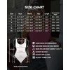image:imageMANGOPOP Womens Tank Top Scoop Neck Bodysuit Sleeveless Racerback Body Suit Ribbed Knit Slim Fitted Soft Sexy Going Out TopsTank Top Blush