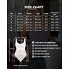 image:imageMANGOPOP Womens Tank Top Scoop Neck Bodysuit Sleeveless Racerback Body Suit Ribbed Knit Slim Fitted Soft Sexy Going Out TopsTank Top Dark Purple