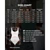 image:imageMANGOPOP Womens Tank Top Scoop Neck Bodysuit Sleeveless Racerback Body Suit Ribbed Knit Slim Fitted Soft Sexy Going Out TopsTank Top Deep Green