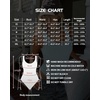 image:imageMANGOPOP Womens Tank Top Scoop Neck Bodysuit Sleeveless Racerback Body Suit Ribbed Knit Slim Fitted Soft Sexy Going Out TopsTank Top Macaron Blue