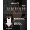 image:imageMANGOPOP Womens Tank Top Scoop Neck Bodysuit Sleeveless Racerback Body Suit Ribbed Knit Slim Fitted Soft Sexy Going Out TopsTank Top Nude