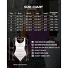 image:imageMANGOPOP Womens Tank Top Scoop Neck Bodysuit Sleeveless Racerback Body Suit Ribbed Knit Slim Fitted Soft Sexy Going Out TopsTank Top Purple