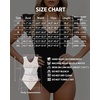 image:imageMANGOPOP Womens Deep V Neck Ruffle Sleeveless Body Suits Tank Top Bodysuit Going Out Sexy Fitted Summer Trendy OutfitsKhaki