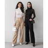 image:imageMANGOPOP Womens Mock Turtle Neck Bodysuit Mesh Long Sleeve Body Suit Sexy Sheer Going Out Tops01 Black