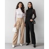 image:imageMANGOPOP Womens Mock Turtle Neck Bodysuit Mesh Long Sleeve Body Suit Sexy Sheer Going Out Tops02 White