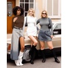 image:imageMANGOPOP Womens Mock Turtle Neck Slim Fit Long Sleeve Shirts Fall Fashion Tight Tops Basic Tee Winter Undershirt09 Coffee