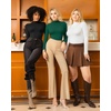 image:imageMANGOPOP Womens Mock Turtle Neck Slim Fit Long Sleeve Shirts Fall Fashion Tight Tops Basic Tee Winter Undershirt11 Deep Green