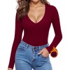 C-long Sleeve Burgundy Fleece Lined