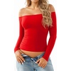 B2-long Sleeve Red