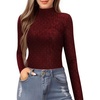 20 Burgundy With Patterned