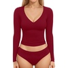 B02 Long Sleeve Burgundy