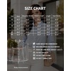 image:imageMANGOPOP Button Down Shirts for Women Long Sleeve Ruffle Blouses Business Casual Tops 2026 Trendy OutfitBlue