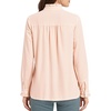 image:imageMANGOPOP Button Down Shirts for Women Long Sleeve Ruffle Blouses Business Casual Tops 2026 Trendy OutfitPink