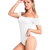 image:imageMANGOPOP Off Shoulder Short Sleeve Body Suit White XS