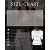 image:imageMANGOPOP Womens Half Sleeve Square Neck Top Mid Elbow 34 Sleeve T Shirts Going Out Casual Trendy 2026Coffee