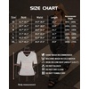 image:imageMANGOPOP Half Sleeve Tops for Women Sexy Deep V Neck Elbow Length Fitted Casual Going Out T Shirt Tops 2026 TrendyBurgundy