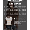 image:imageMANGOPOP Womens Half Sleeve Boat Neck Top Mid Elbow 34 Sleeve T Shirts Going Out Casual Trendy 2026Coffee