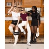 image:imageMANGOPOP Womens Round Neck Short Sleeve Bodysuit T Shirts Basic TopsBshort Sleeve Burgundy