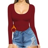Fleece Lined Purplish Red