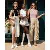 image:imageMANGOPOP Womens Mock Turtle Neck Long Sleeve Tops Bodysuit Jumpsuit06 Sleeveless Dusty Pink