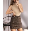 image:imageMANGOPOP Womens Mock Turtle Neck Long Sleeve Tops Bodysuit Jumpsuit06 Sleeveless Mica