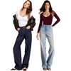 image:imageMANGOPOP Womens Sweetheart V Neck Short Long Sleeve Bodysuit Going Out TopE1 Long Sleeve Burgundy