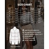 image:imageMANGOPOP Striped Button Down Shirt Women Business Casual V Neck Work BlouseBlack and White Stripes