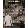 image:imageMANGOPOP Womens Cap Sleeve Sweater Vest Ribbed Knit TopApricot