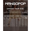 image:imageMANGOPOP Womens Ruffle Off the Shoulder Bodysuit Long Sleeve TopsKhaki