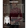 image:imageMANGOPOP Womens Sexy Lace Mock Neck Long Sleeve Thong Bodysuits Fall TopsBurgundy