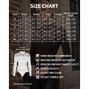 image:imageMANGOPOP Womens Sexy Lace Mock Neck Long Sleeve Thong Bodysuits Fall TopsCoffee