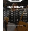 image:imageMANGOPOP Womens Peplum Top Long Sleeve Crew Neck Waist Blouse Casual ShirtBlack