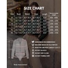 image:imageMANGOPOP Womens Button Down Long Sleeve Bodysuit Collared TopGreen