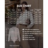 image:imageMANGOPOP Womens Button Down Long Sleeve Bodysuit Collared TopWhite