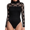 Lace Long Sleeve Black
