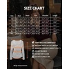 image:imageMANGOPOP Womens Cowl Neck Top Long Sleeve Shirts Regular Fit T ShirtsBurgundy