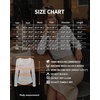 image:imageMANGOPOP Womens Cowl Neck Top Long Sleeve Shirts Regular Fit T ShirtsWhite