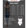 image:imageMANGOPOP Womens Cami Thong Bodysuit Double Lined Square Neck Tank TopVery Peri