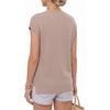 image:imageMANGOPOP Womens V Neck Sweater Vest Cap Sleeve Knit Top Casual WorkOatmeal